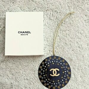 CHANEL Black and Gold Hanging Ornament